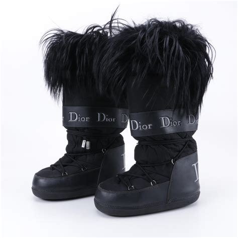 christian dior fur boots|christian dior boots price.